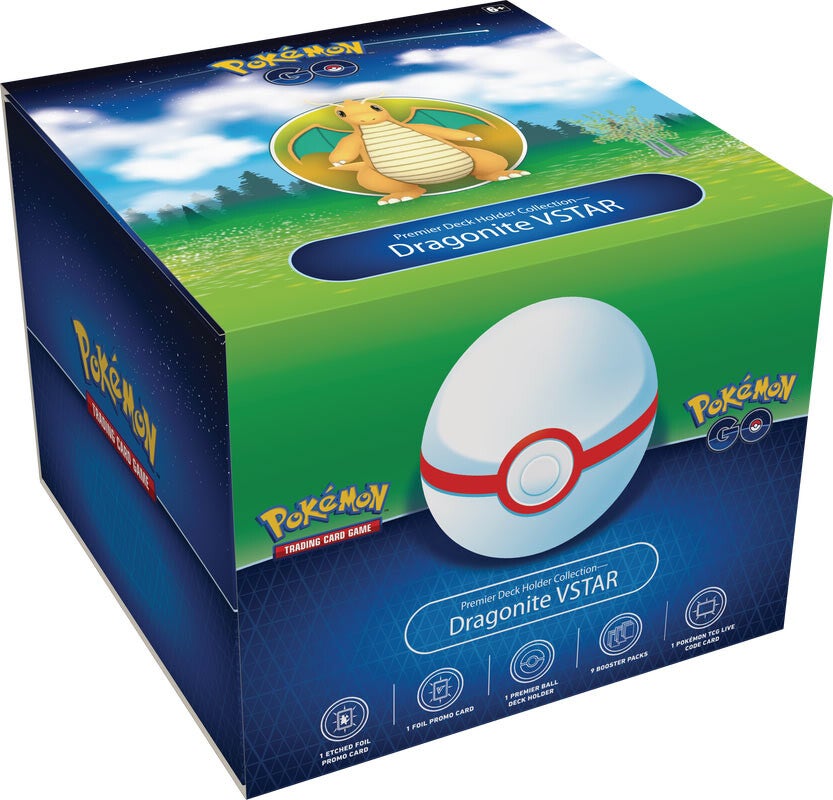 Pokemon GO - Premier Deck Holder Collection (Dragonite VSTAR) — New