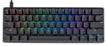 Vortex New POK3R Black Aluminum 60% RGB Double Shot PBT Mechanical Keyboard