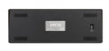 Vortex New POK3R Black Aluminum 60% Blue LED Double Shot PBT Mechanical Keyboard