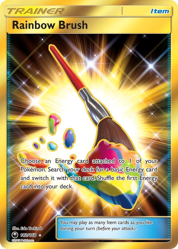 Rainbow Brush (Secret) - 182/168 - (SM - Celestial Storm)