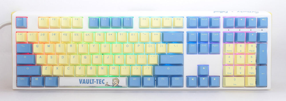 Bethesda x Ducky One 3 Fallout Edition Hotswap RGB Double Shot PBT Mechanical Keyboard — Cherry MX Blue