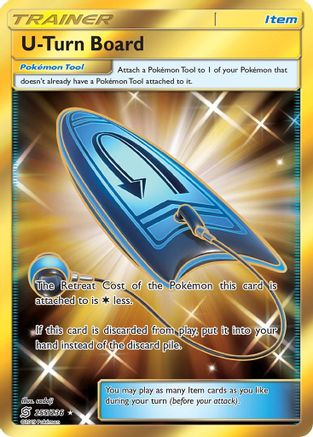 U-Turn Board (Secret) (255/236) - SM  Unified Minds Holofoil