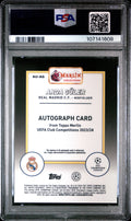 2023-24 Topps Merlin UCC Auto Arda Guler Purple Vintage Refractor /8 PSA 10