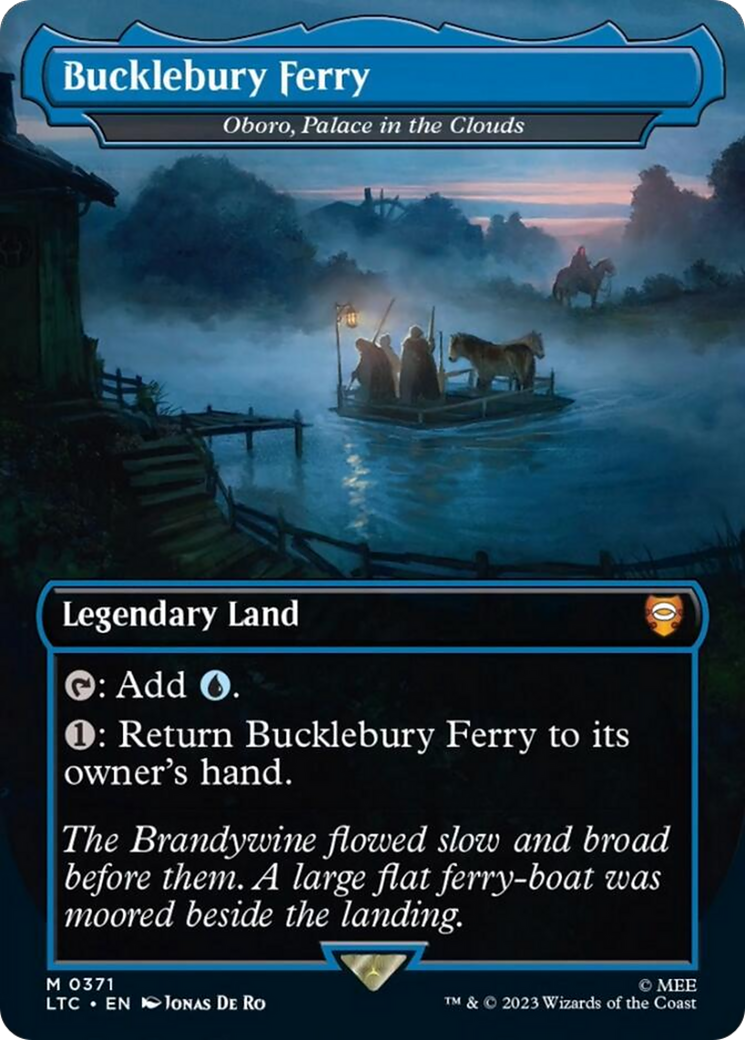 Oboro, Palace in the Clouds (LTC-371) - Tales of Middle-earth Commander / Bucklebury Ferry (Borderless)