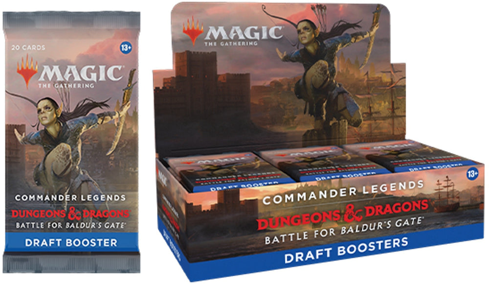 Magic The Gathering Commander Legends Baldurs Gate Draft Booster Pack