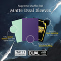 Dragon Shield Standard Matte Dual Art Magic The Gathering Landfall Series Card Sleeves Scalding Tarn 100ct