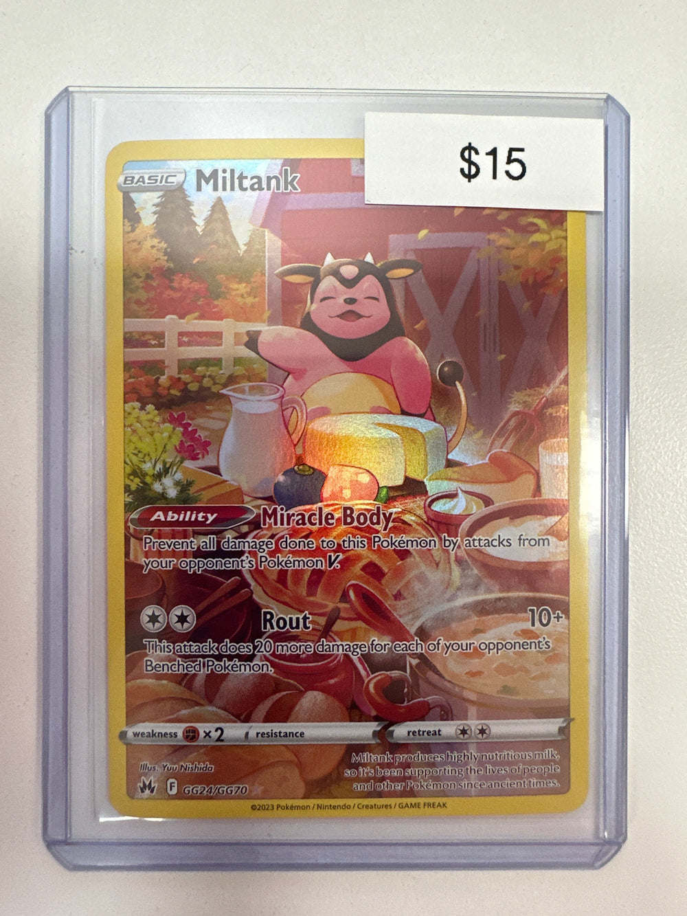 Pokemon Miltank GG24/GG70