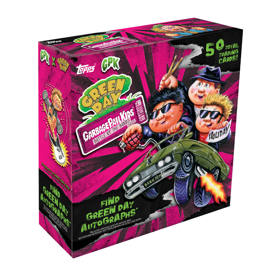 2024 Topps Garbage Pail Kids Battle Of The Bands Green Day Hobby Box — SKU 2