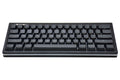 Vortex POK3R Black LE Frosted White Border RGB LED 60% Double Shot PBT Mechanical Keyboard
