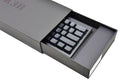 Vortex POK3R Black LE Frosted White Border RGB LED 60% Double Shot PBT Mechanical Keyboard
