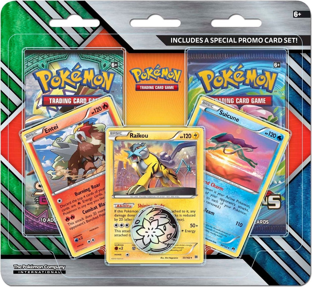 2-Pack Blister Pack [Raikou, Entei, & Suicune] — Sealed