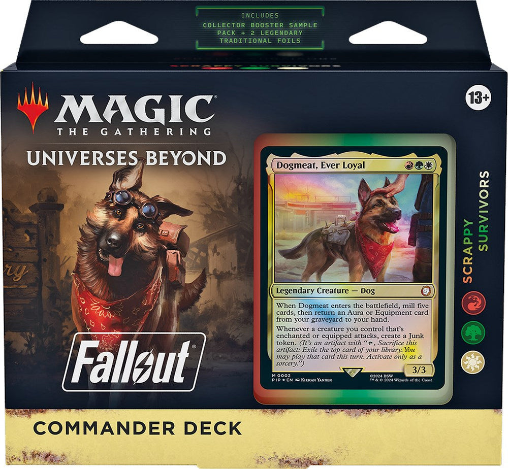 Magic: The Gathering - Universes Beyond: Fallout - Scrappy Survivors Commander Deck — Unopened / English / New