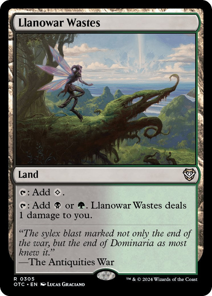 Llanowar Wastes - 305 - (Commander: Outlaws of Thunder Junction)