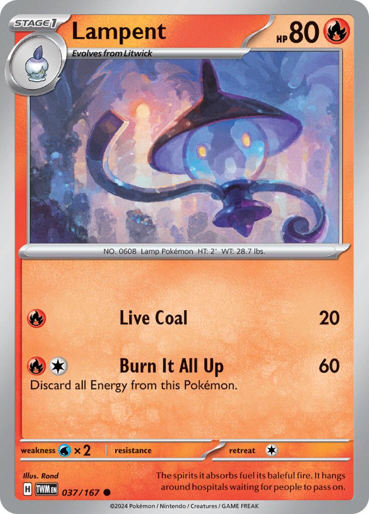 Lampent - 037/167 - (SV06: Twilight Masquerade)