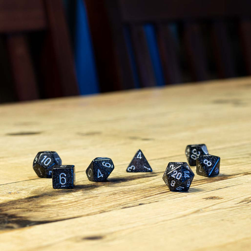 Chessex #25318 - Speckled Ninja Polyhedral (7ct)