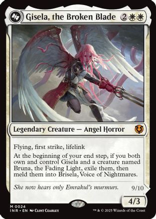 Gisela, the Broken Blade (INR-024) - Innistrad Remastered Foil
