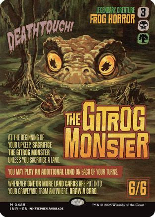 The Gitrog Monster (Showcase) (INR-489) - Innistrad Remastered Foil