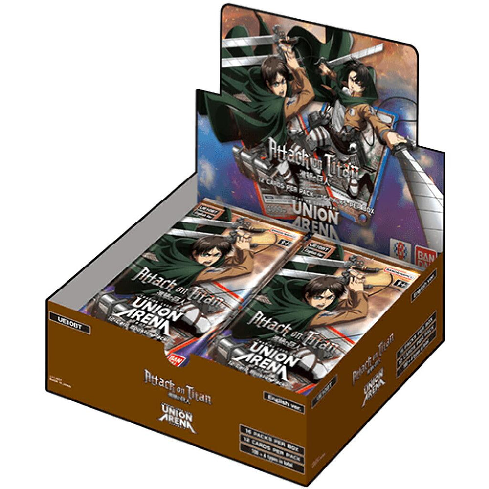Union Arena: Attack on Titan - Booster Box (UE10BT) — Unopened / English / New