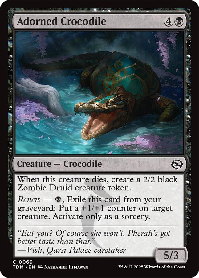 Adorned Crocodile [TDM - 69]