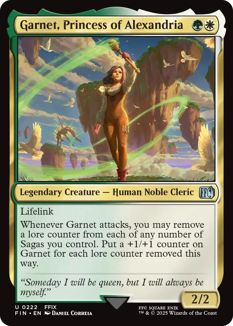 Garnet, Princess of Alexandria [FIN - 222]