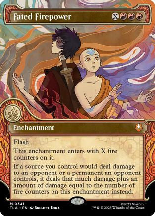 Fated Firepower (Showcase) (TLA-341) - Avatar: The Last Airbender
