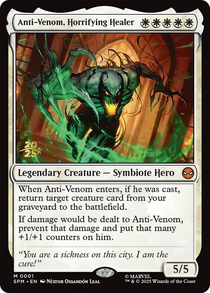 Anti-Venom, Horrifying Healer - 1 - (Prerelease Cards)