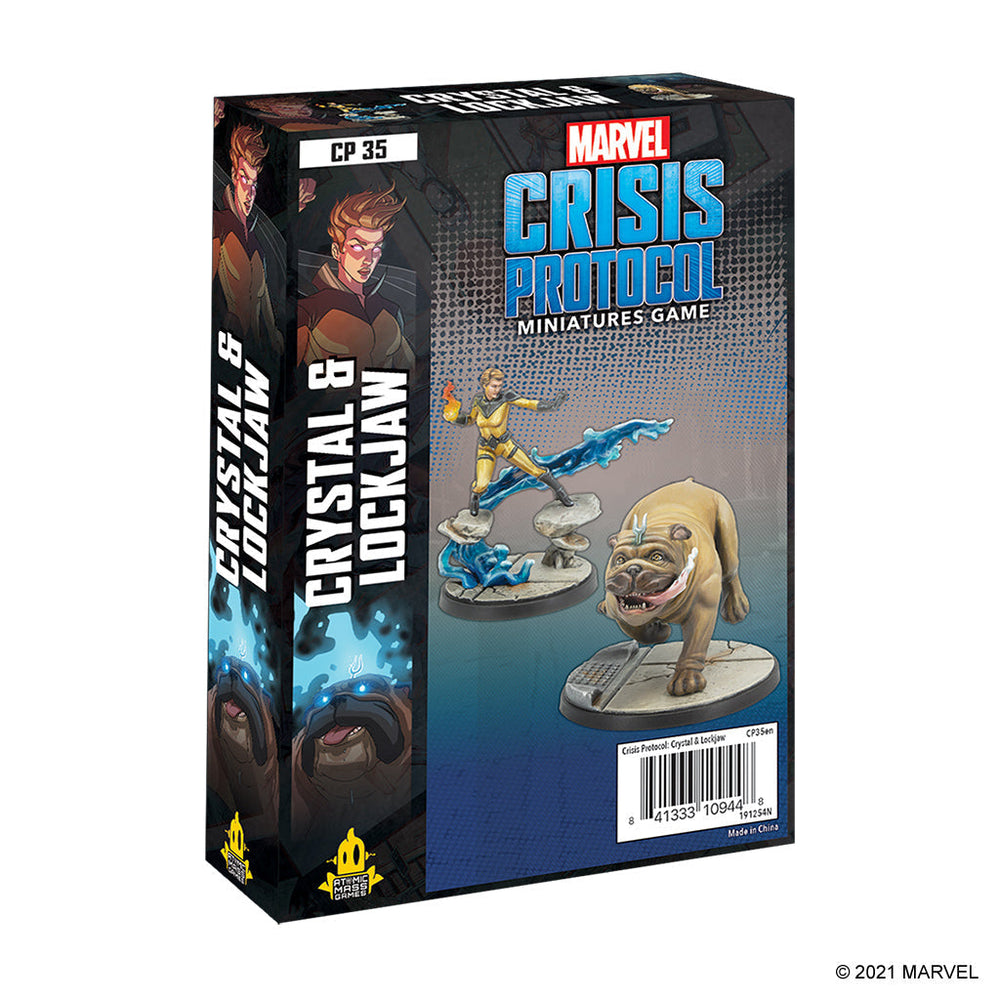 Marvel Crisis Protocol : Crystal and Lockjaw