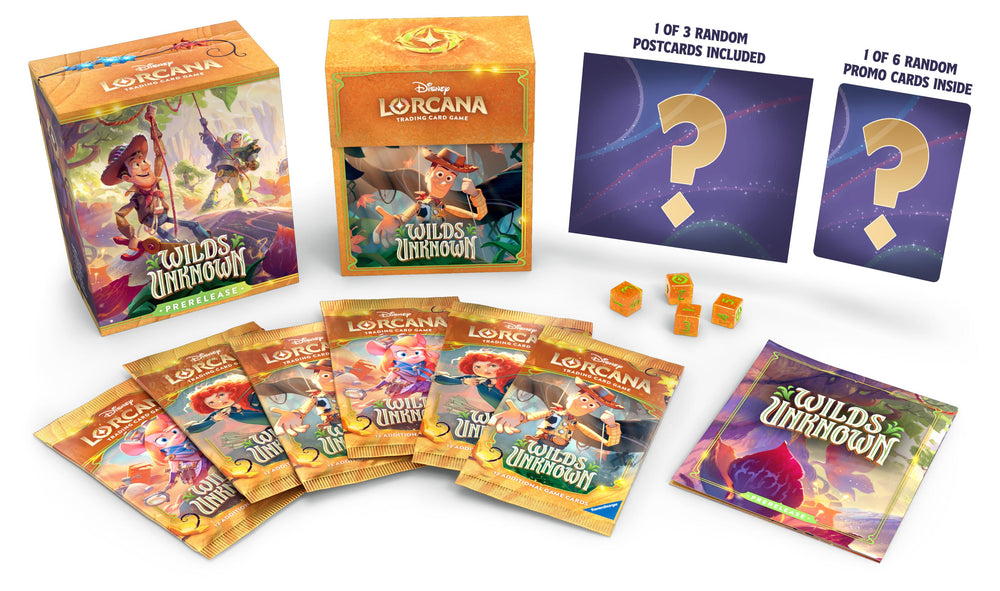 Disney Lorcana: Wilds Unknown Prerelease Box — Unopened / English / New