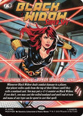 Black Widow, Super Spy (Borderless) (0393) (MSH-393) - Marvel Super Heroes Foil