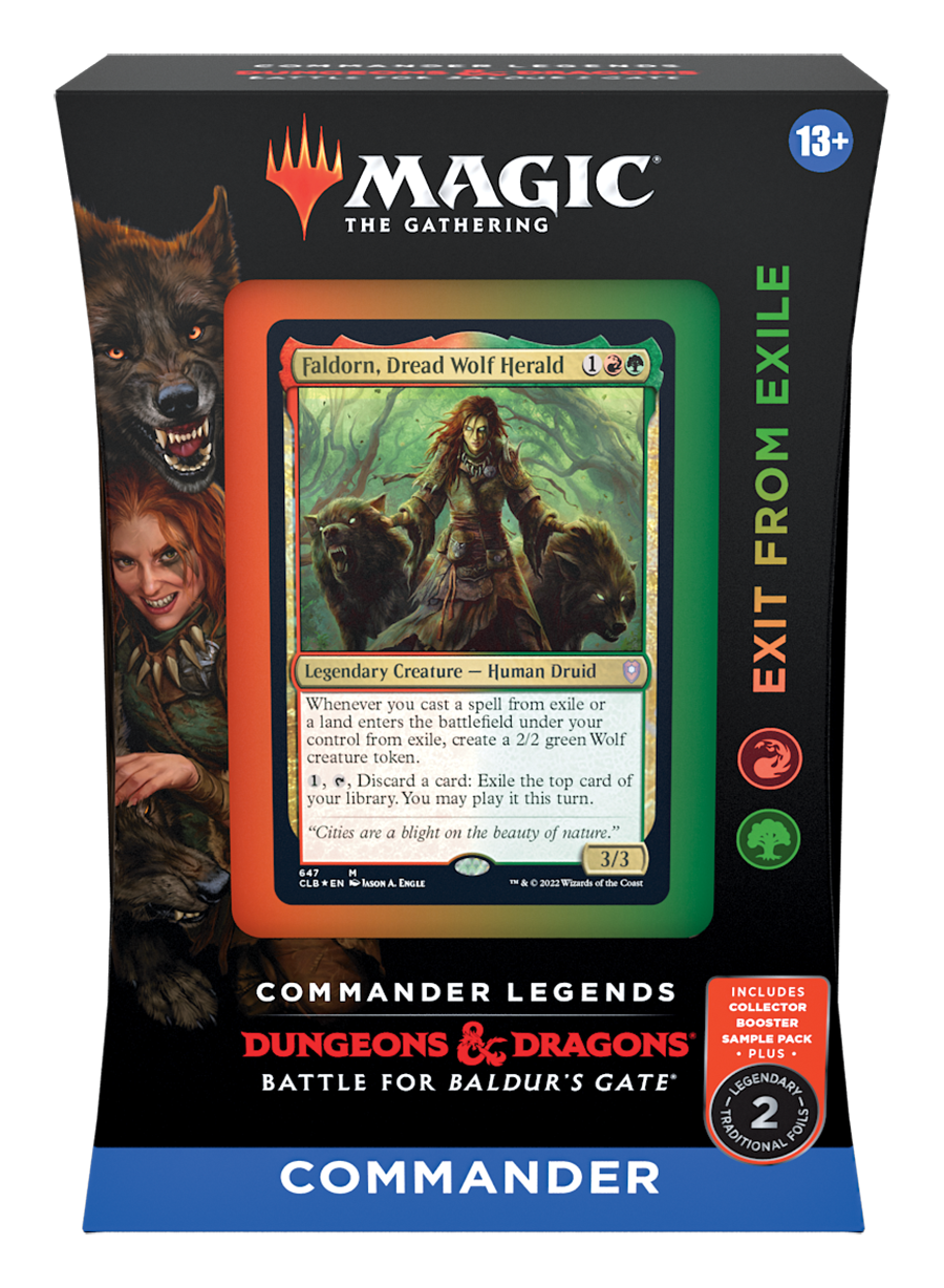 Commander Legends: Battle for Baldur's Gate - Commander Deck (Exit from Exile) — New