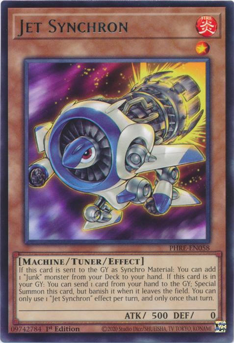 Jet Synchron - PHRE-EN058 - Rare - 1st Edition