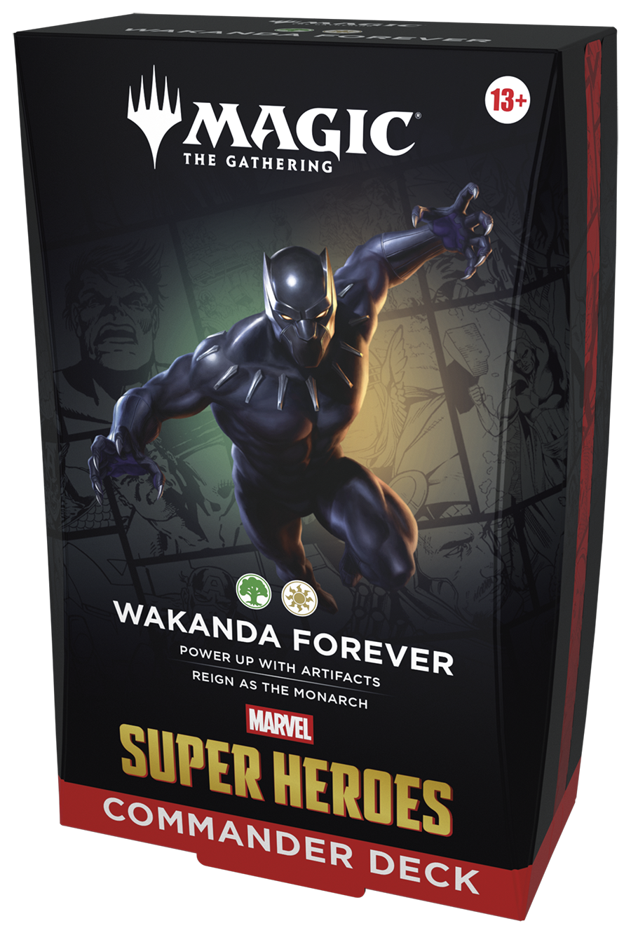 Magic the Gathering: Marvel Super Heroes: Commander Deck — Wakanda Forever