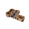 WarLock Tiles: Town & Village - 1" Angles & Curves Expansion