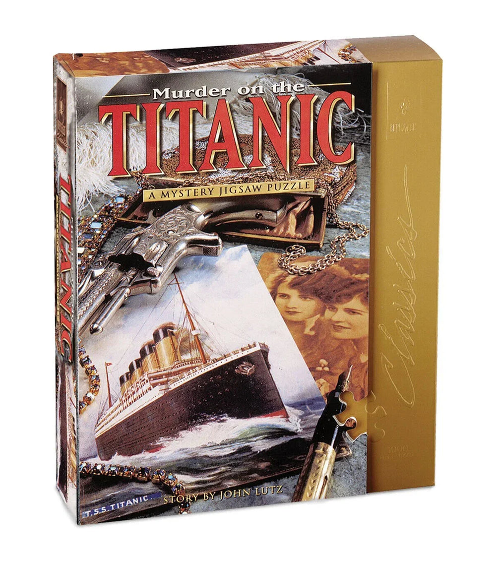 BePuzzled: Murder on the Titanic 1000 Piece - A Mystery Jigsaw Puzzle