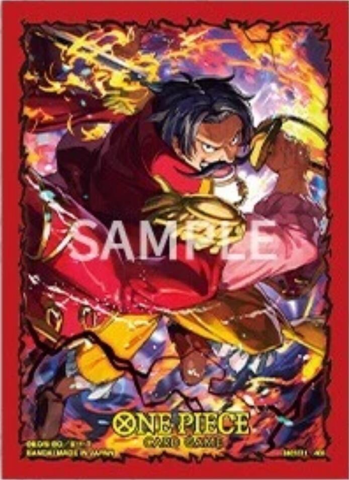 One Piece Card Game Official Sleeves: Assortment 12 - Gol D Roger (70-Pack)