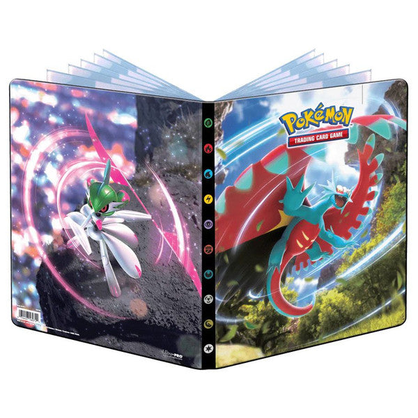 Portfolio: 9-Pocket Pokemon - Scarlet & Violet- Roaring Moon and Iron Valiant