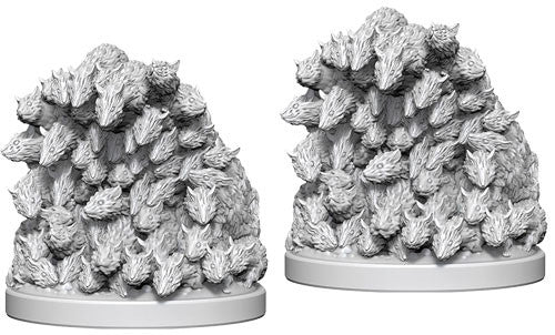 WizKids Deep Cuts Unpainted Miniatures: W04 Swarm of Rats