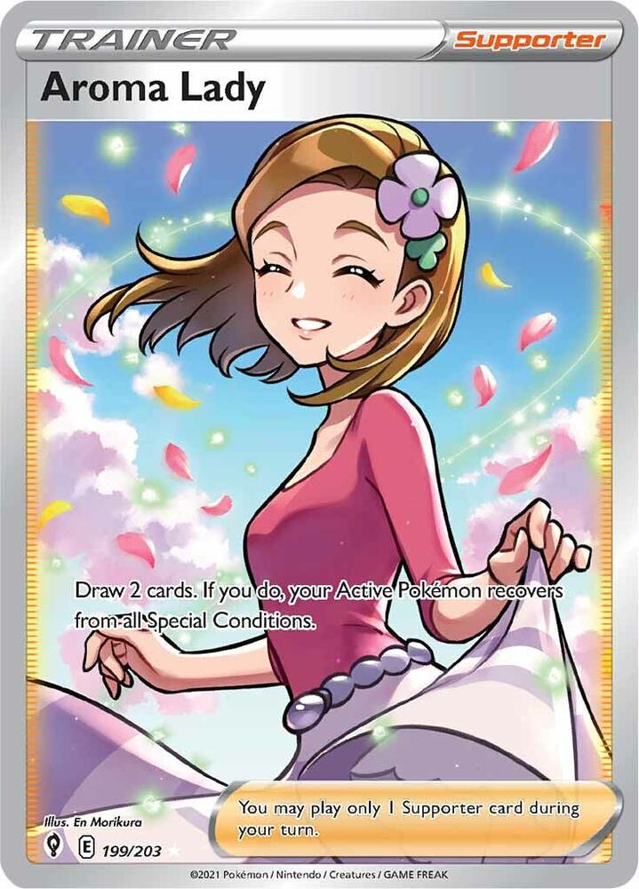 Aroma Lady (Full Art) - SWSH07: Evolving Skies