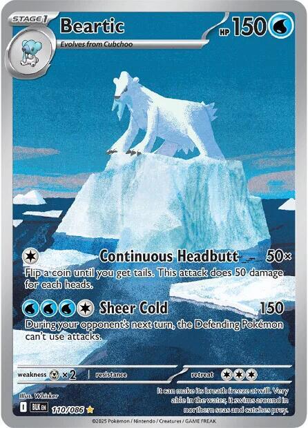 Beartic - 110/086 - SV: Black Bolt