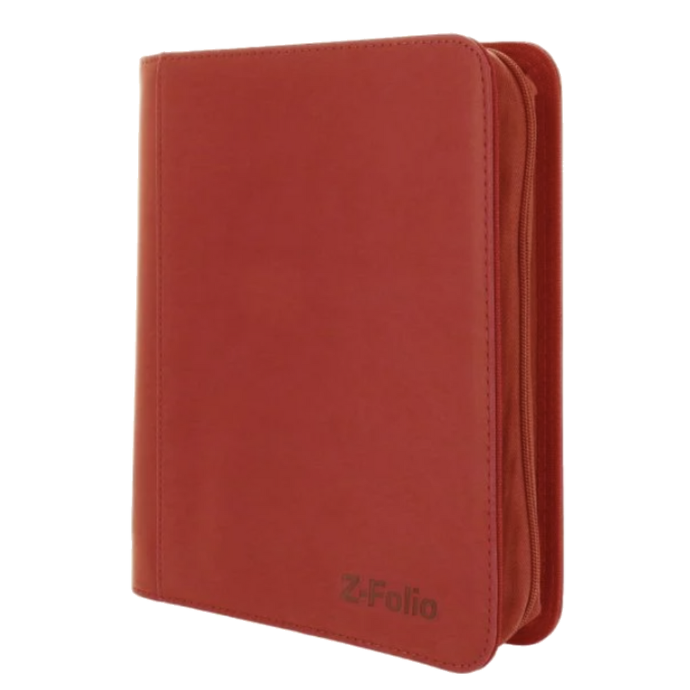 Z-Folio 4-Pocket LX Album - Toploaders - RED