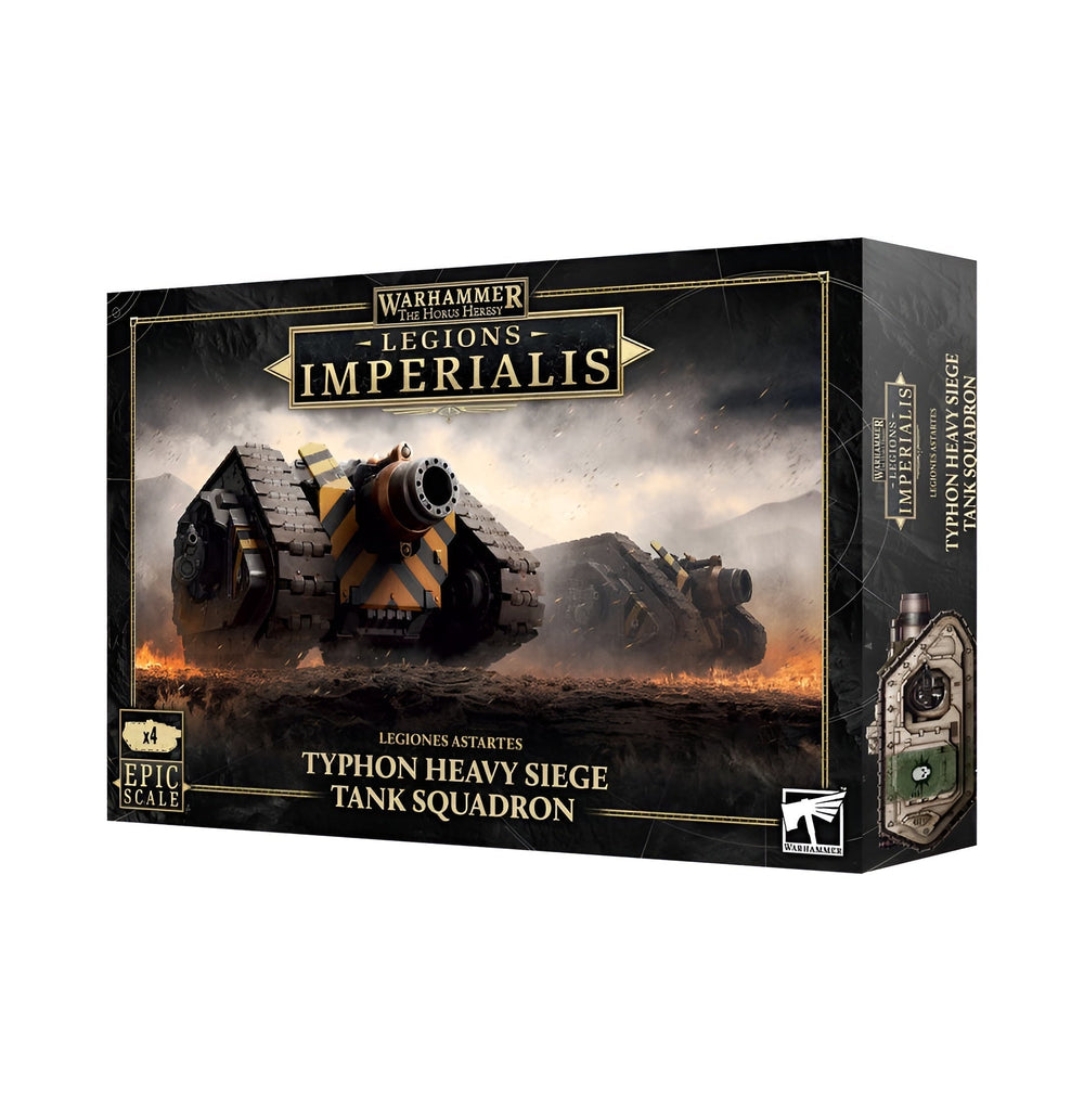 Warhammer: The Horus Heresy: Legions Imperialis: Typhon Heavy Siege Tank Squadron