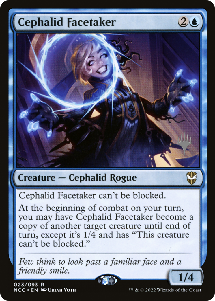Cephalid Facetaker (PPSNC-23P) - New Capenna Commander Promos Foil