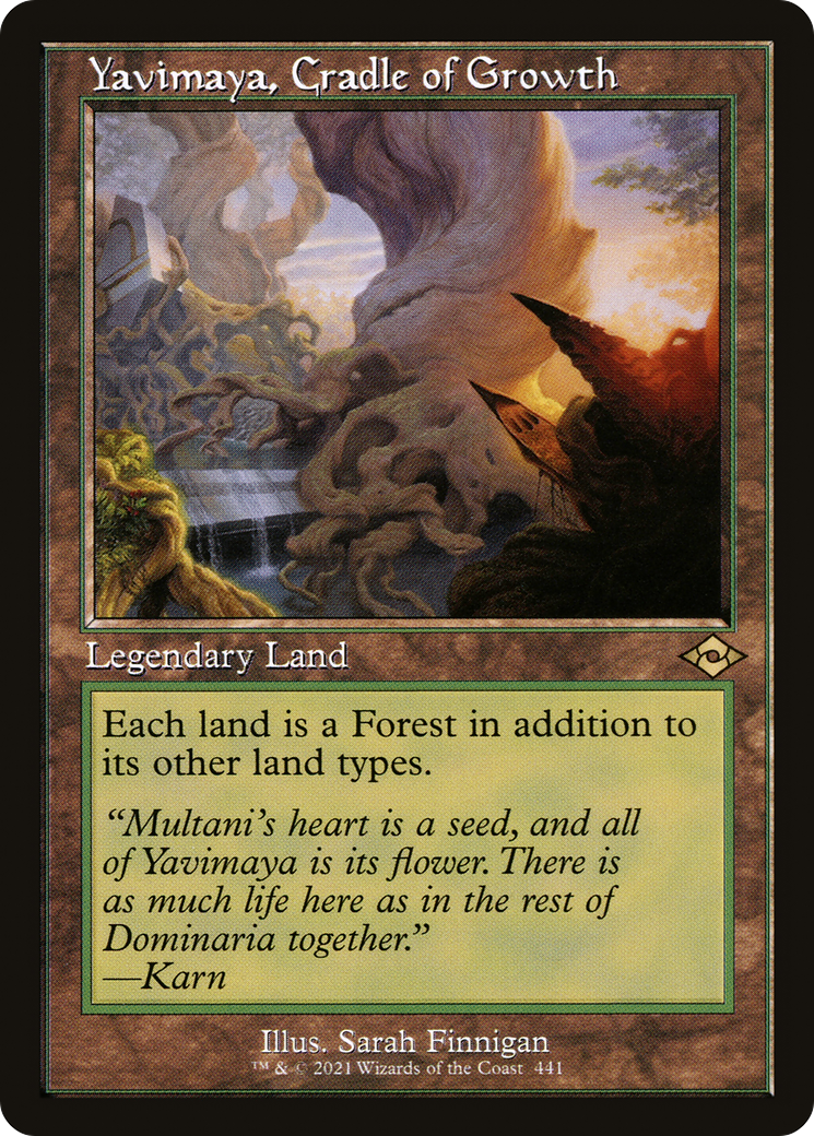 Yavimaya, Cradle of Growth - Modern Horizons 2 Foil