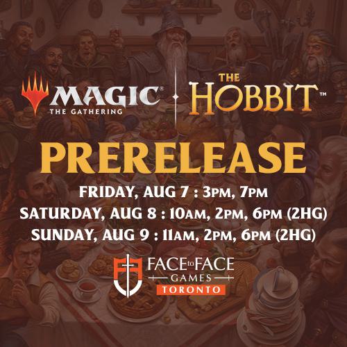 Magic: the Gathering - The Hobbit Sealed Prerelease - Sunday August 9th - 2:00 PM - Toronto [2026]