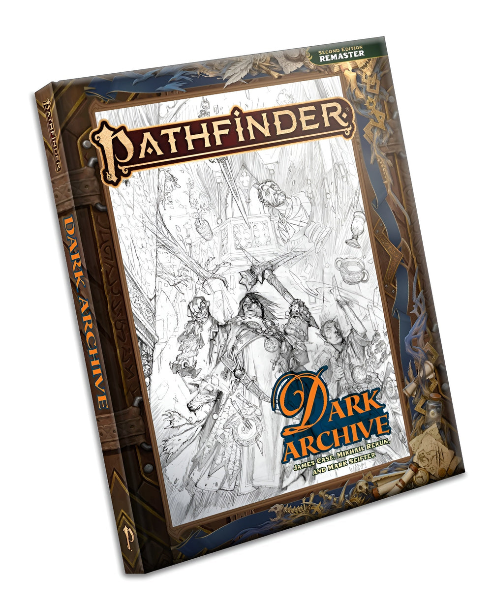 Pathfinder Dark Archive [Remastered] Sketch Cover