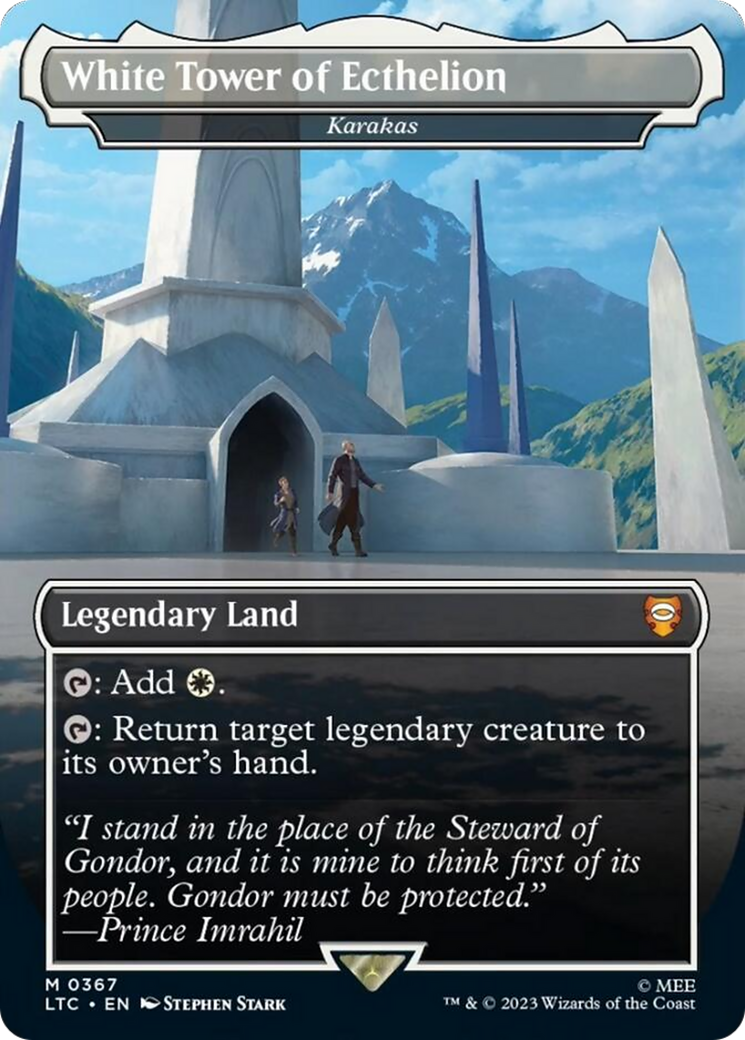 Karakas (LTC-367) - Tales of Middle-earth Commander / White Tower of Ecthelion (Borderless)