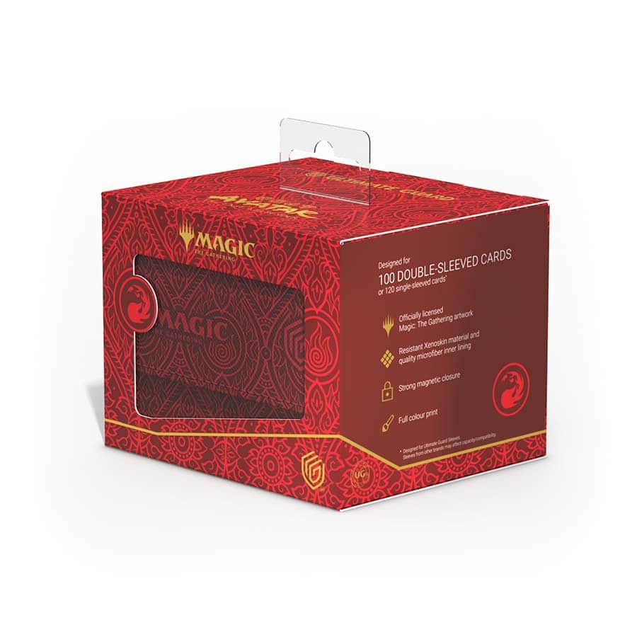 Ultimate Guard: Sidewinder 100+ Xenoskin - Magic The Gathering - Avatar: The Last Airbender - Mana Symbol Red