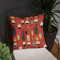 Wine O'clock Pillow